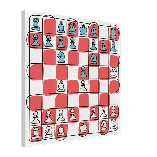 Custom Chess Canvas Board
